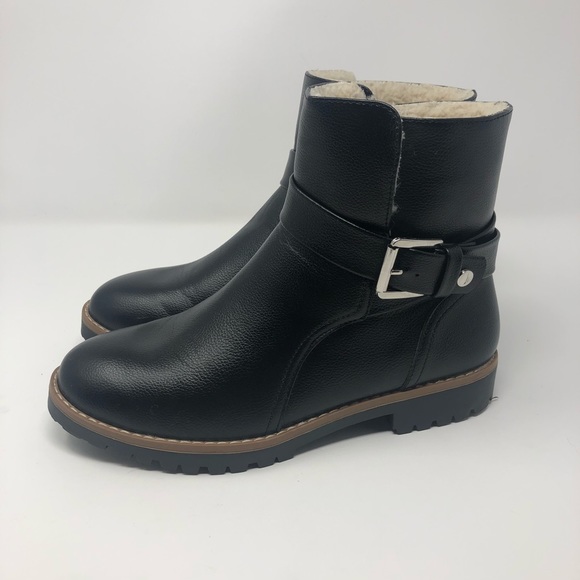 NAUTICA Black Ensign Buckle Bootie Sz 7.5 - Picture 5 of 11